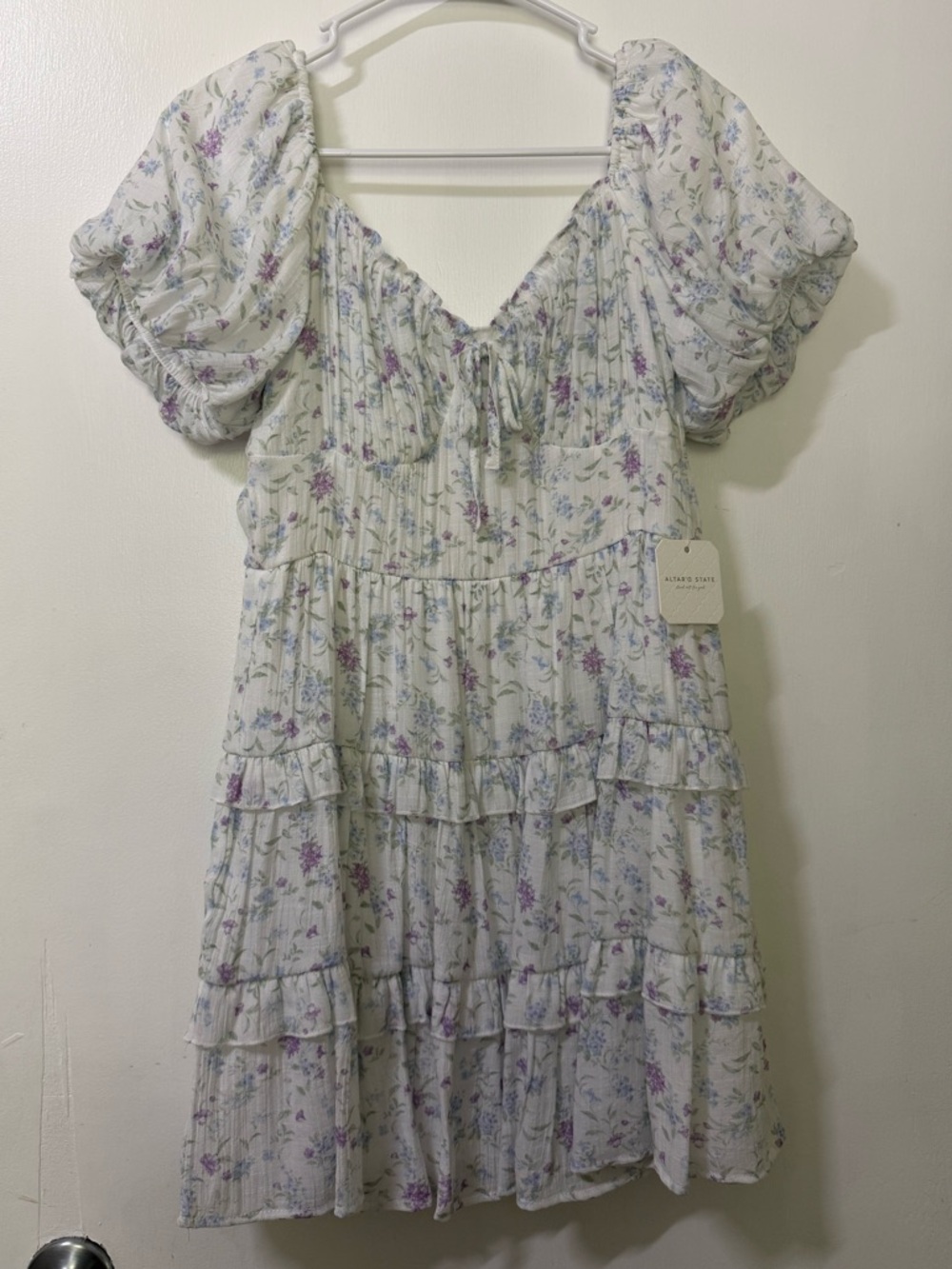 Altar’d State Floral Tiered Dress